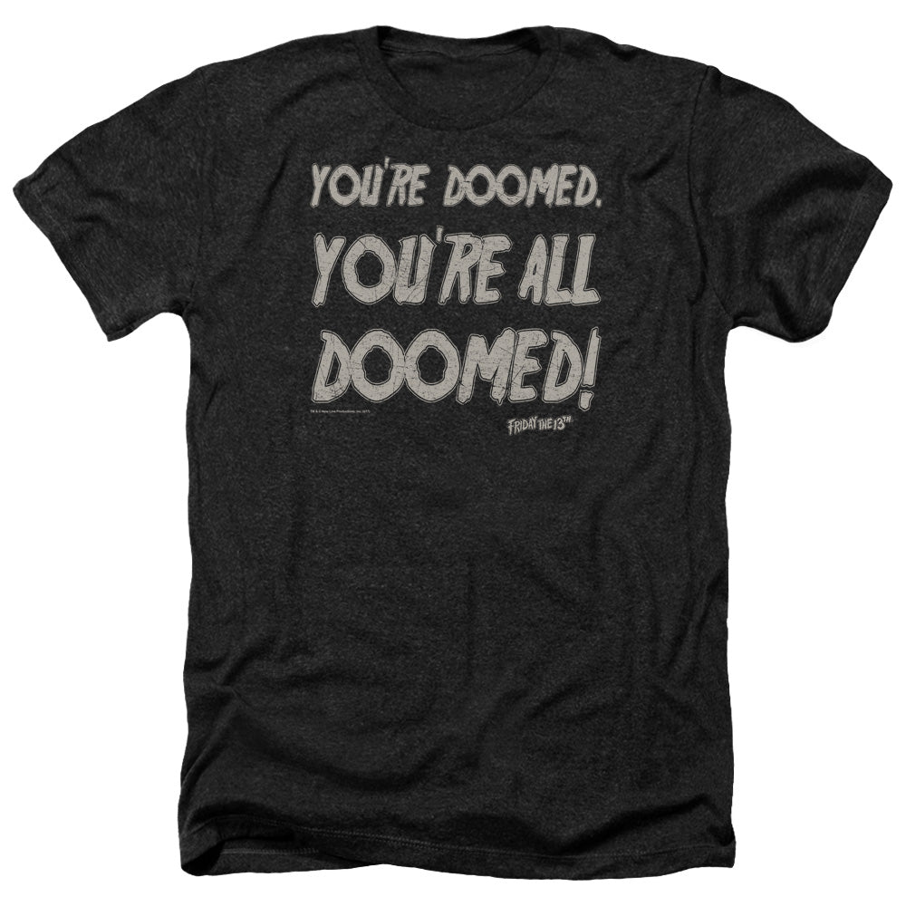 FRIDAY THE 13TH/DOOMED - ADULT HEATHER - BLACK