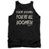 FRIDAY THE 13TH/DOOMED - ADULT TANK - BLACK