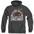 FRIDAY THE 13TH/FOLLOW YOUR DREAMS - ADULT HEATHER HOODIE - BLACK