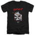 FRIDAY THE 13TH/AXE POSTER - S/S ADULT V-NECK 30/1 - BLACK