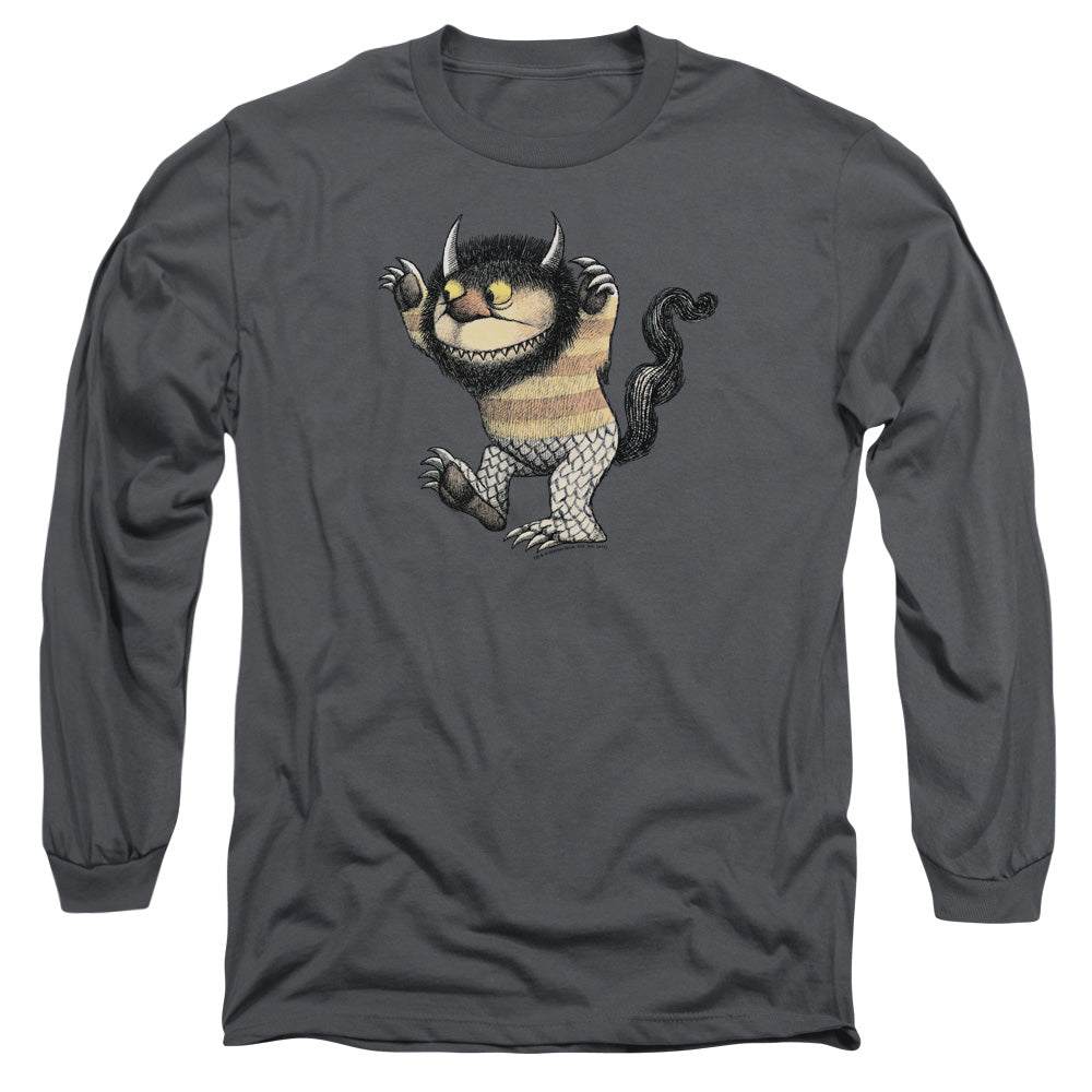 WHERE THE WILD THINGS ARE/CAROL - L/S ADULT 18/1 - CHARCOAL