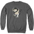 WHERE THE WILD THINGS ARE/CAROL - ADULT CREWNECK SWEATSHIRT - CHARCOAL
