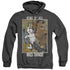 WHERE THE WILD THINGS ARE/KING OF ALL WILD THINGS - ADULT HEATHER HOODIE - BLACK