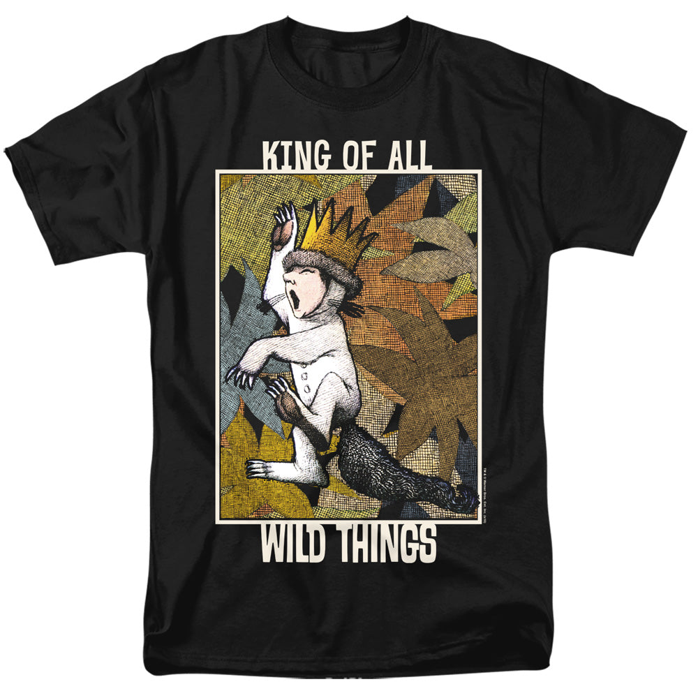 WHERE THE WILD THINGS ARE/KING OF ALL WILD THINGS - S/S ADULT 18/1 - BLACK