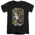 WHERE THE WILD THINGS ARE/KING OF ALL WILD THINGS - S/S ADULT V-NECK 30/1 - BLACK
