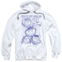 WHERE THE WILD THINGS ARE/WILD SKETCH - ADULT PULLOVER HOODIE - WHITE