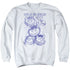 WHERE THE WILD THINGS ARE/WILD SKETCH - ADULT CREWNECK SWEATSHIRT - WHITE