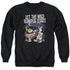 WHERE THE WILD THINGS ARE/WILD RUMPUS - ADULT CREWNECK SWEATSHIRT - BLACK