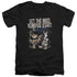 WHERE THE WILD THINGS ARE/WILD RUMPUS - S/S ADULT V-NECK 30/1 - BLACK