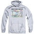 WHERE THE WILD THINGS ARE/COVER ART - ADULT PULLOVER HOODIE - ATHLETIC HEATHER