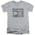 WHERE THE WILD THINGS ARE/COVER ART - S/S ADULT V-NECK 30/1 - ATHLETIC HEATHER