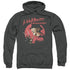 NIGHTMARE ON ELM STREET/FREDDY CIRCLE - ADULT PULLOVER HOODIE - CHARCOAL