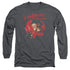 NIGHTMARE ON ELM STREET/FREDDY CIRCLE - L/S ADULT 18/1 - CHARCOAL