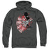 NIGHTMARE ON ELM STREET/PLAYING WITH POWER - ADULT PULLOVER HOODIE - CHARCOAL