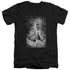 CORPSE BRIDE/BIRD DISSOLVE - S/S ADULT V-NECK 30/1 - BLACK