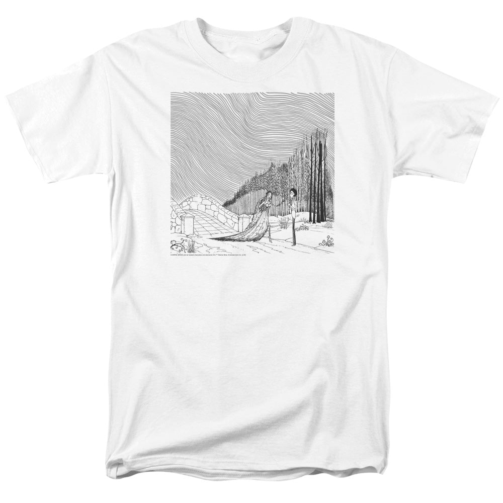 CORPSE BRIDE/MY DARLING - S/S ADULT 18/1 - WHITE
