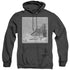CORPSE BRIDE/MY DARLING - ADULT HEATHER HOODIE - BLACK