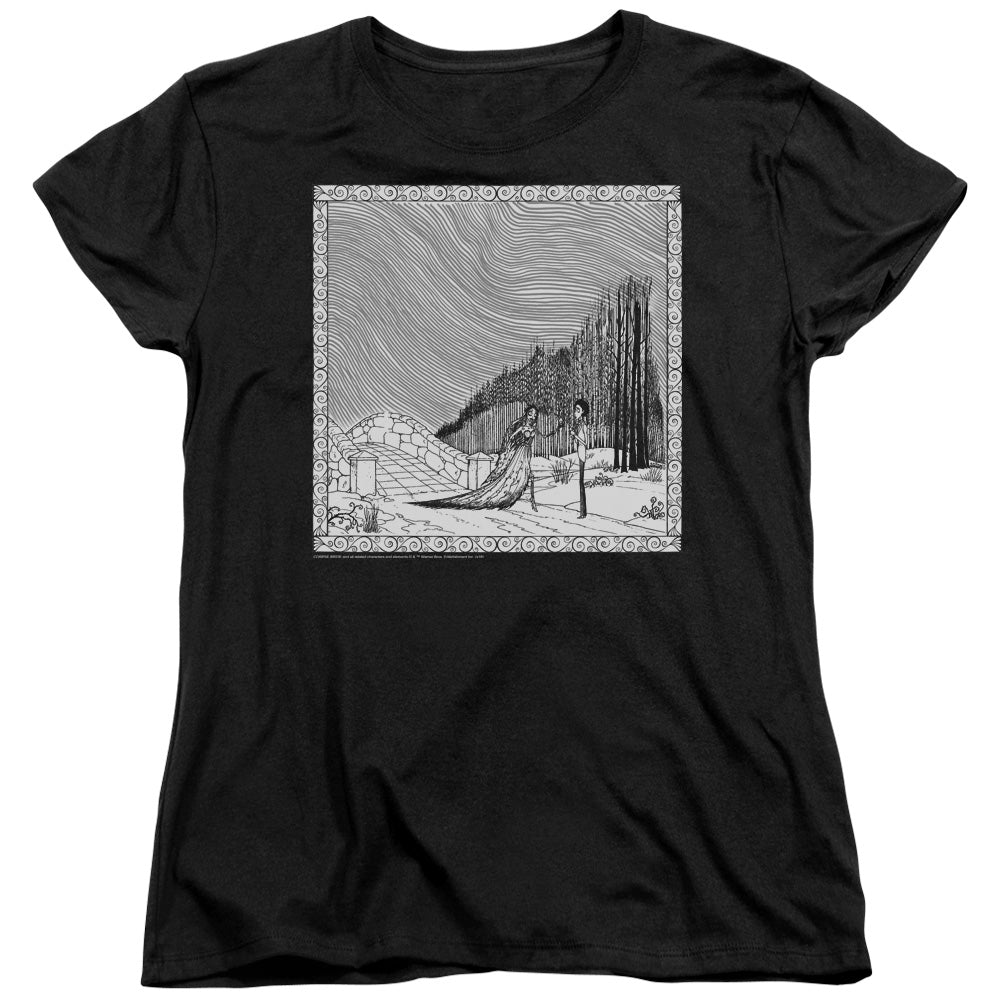 CORPSE BRIDE/MY DARLING - S/S WOMENS TEE - BLACK