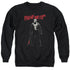 FRIDAY THE 13TH/CHCHCH AHAHAH - ADULT CREWNECK SWEATSHIRT - BLACK