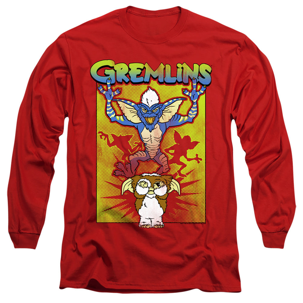 GREMLINS/BE AFRAID - L/S ADULT 18/1 - RED