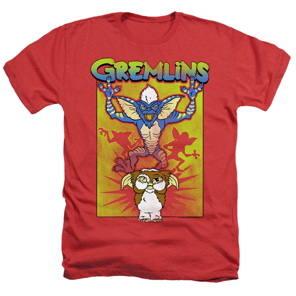 GREMLINS/BE AFRAID - ADULT HEATHER - RED