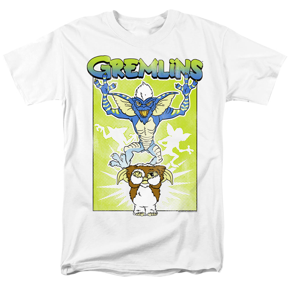 GREMLINS/BE AFRAID - S/S ADULT 18/1 - WHITE