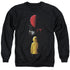 IT 2017/RED BALLOON - ADULT CREWNECK SWEATSHIRT - BLACK