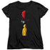IT 2017/RED BALLOON - S/S WOMENS TEE - BLACK