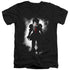 IT 2017/FLOATER - S/S ADULT V-NECK 30/1 - BLACK