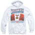 IT 1990/THE DANCING CLOWN - ADULT PULLOVER HOODIE - WHITE