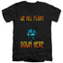 IT 2017/WE ALL FLOAT DOWN HERE - S/S ADULT V-NECK 30/1 - BLACK