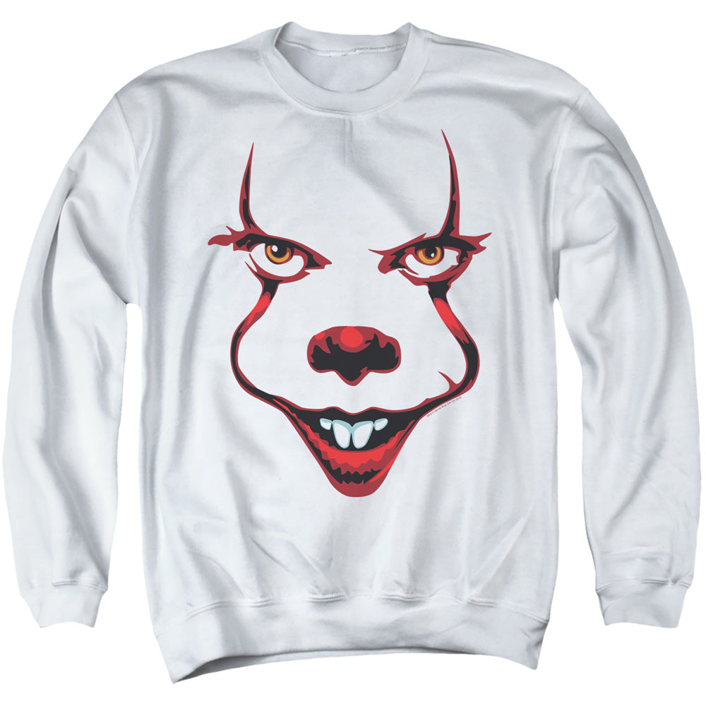 IT 2019/SMILE - ADULT CREWNECK SWEATSHIRT - WHITE