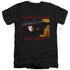 IT 1990/HELLO - S/S ADULT V-NECK 30/1 - BLACK