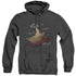 IT 2017/NOW WE ARENT STRANGERS - ADULT HEATHER HOODIE - BLACK