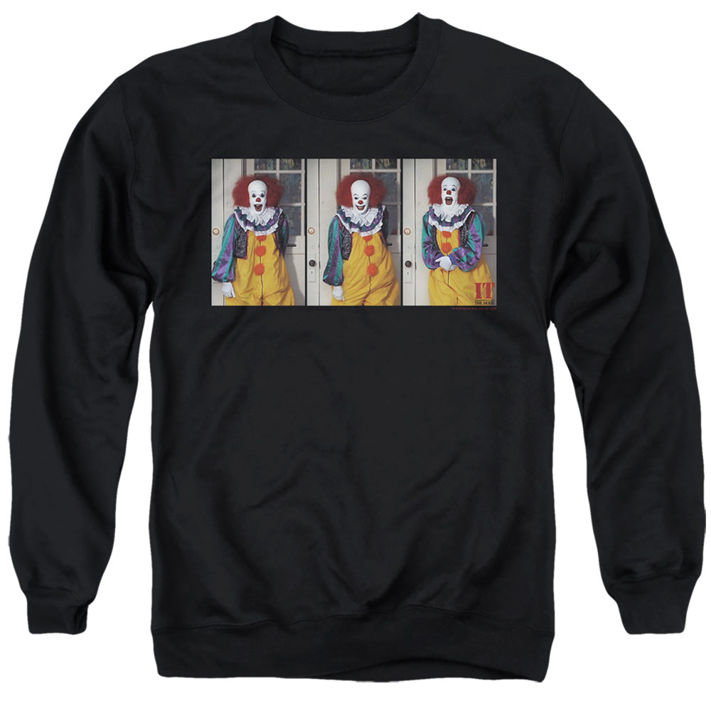 IT 1990/JOKE - ADULT CREWNECK SWEATSHIRT - BLACK