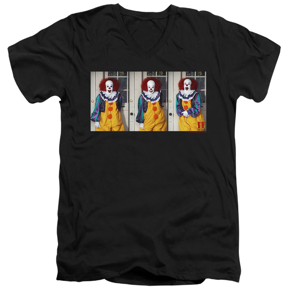 IT 1990/JOKE - S/S ADULT V-NECK 30/1 - BLACK