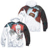 IT 1990/PENNYWISE IT (FRONT/BACK PRINT) - ADULT POLY PULLOVER HOODIE - MULTI
