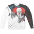 IT 1990/PENNYWISE IT (FRONT/BACK PRINT) - L/S ADULT POLY CREW  - MULTI