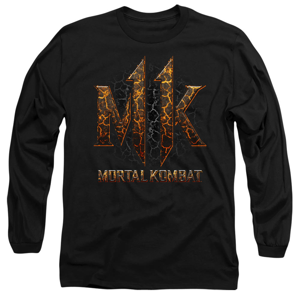 MORTAL KOMBAT 11/MK11 LAVA - L/S ADULT 18/1 - BLACK