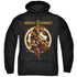 MORTAL KOMBAT 11/SCORPION FLAMES - ADULT PULLOVER HOODIE - BLACK
