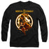 MORTAL KOMBAT 11/SCORPION FLAMES - L/S ADULT 18/1 - BLACK