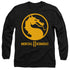 MORTAL KOMBAT 11/DRAGON LOGO - L/S ADULT 18/1 - BLACK