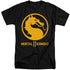 MORTAL KOMBAT 11/DRAGON LOGO - S/S ADULT TALL 18/1 - BLACK