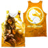 MORTAL KOMBAT 11/SCORPION (FRONT/BACK PRINT) - ADULT POLY TANK TOP - MULTI