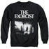 THE EXORCIST/POSTER - ADULT CREWNECK SWEATSHIRT - BLACK