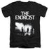 THE EXORCIST/POSTER - S/S ADULT V-NECK 30/1 - BLACK