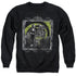 BEETLEJUICE/HERE LIES - ADULT CREWNECK SWEATSHIRT - BLACK