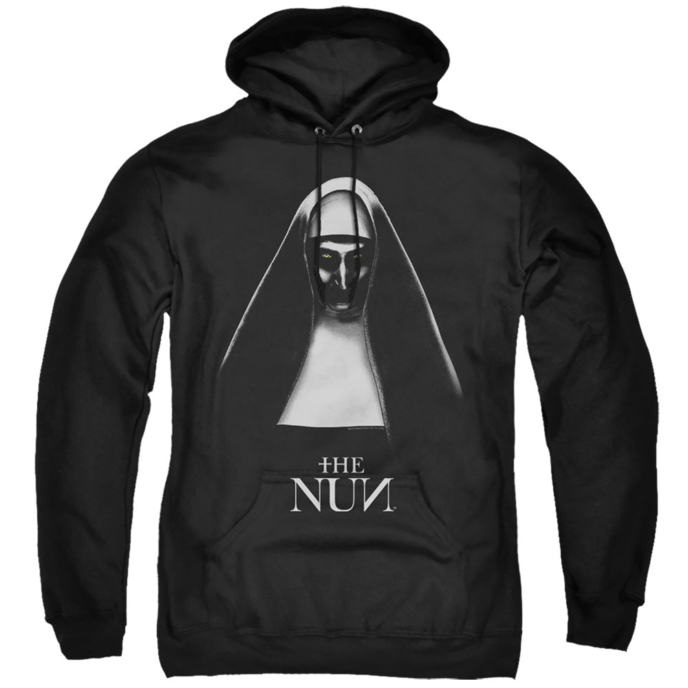 THE NUN/THE NUN - ADULT PULLOVER HOODIE - BLACK