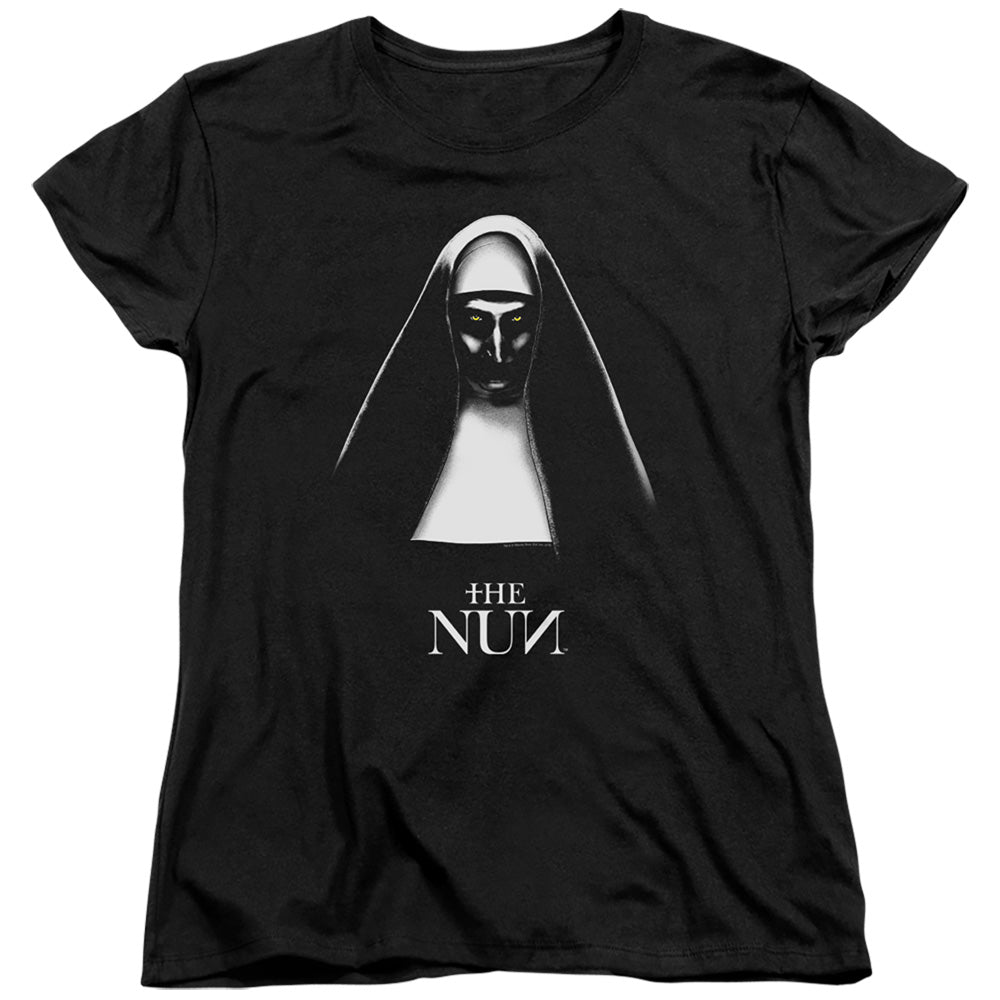THE NUN/THE NUN - S/S WOMENS TEE - BLACK