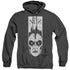 THE NUN/GAZE - ADULT HEATHER HOODIE - BLACK